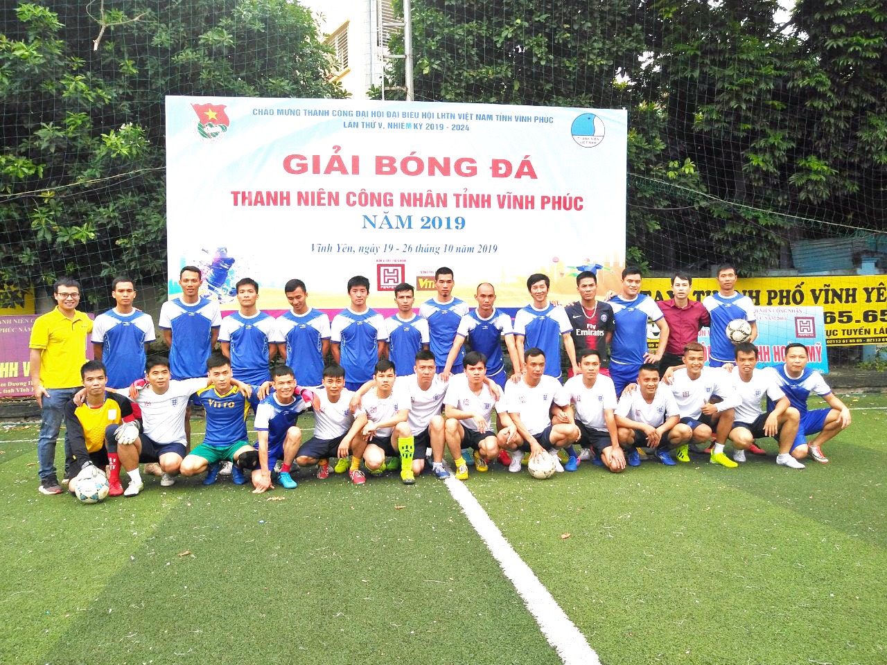 VITTO GROUP tham gia Giải bóng đá Thanh niên Công nhân tỉnh Vĩnh Phúc năm 2019 